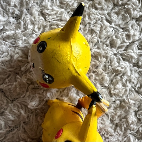 Tomy 1990’s Lot of 3 Pikachu Figurines | Pokemon Collectibles | Retro Toys - Picture 10 of 15